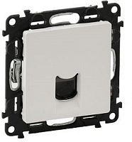 Розетка компьютерная без рамки Legrand Valena Life 1-м. RJ45 5e белый картинка